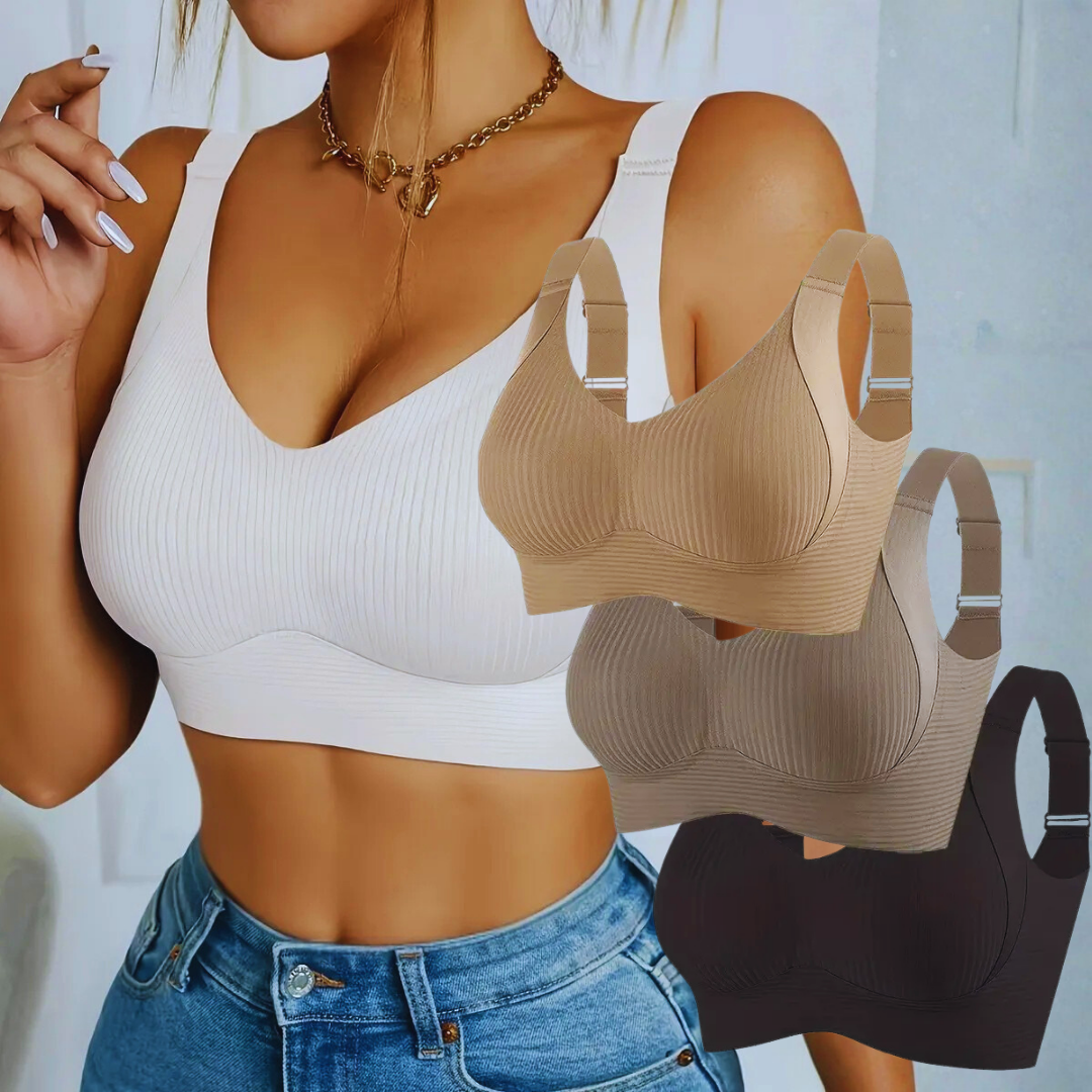 Pack x3 Tops Push-Up – Máximo Realce y Comodidad Diaria