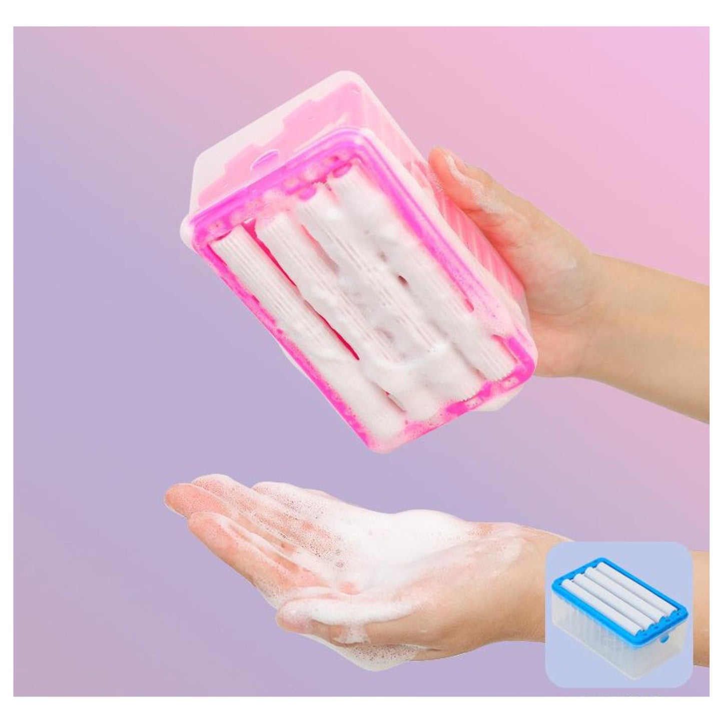 Jabonera Multifuncional Con Rodillos