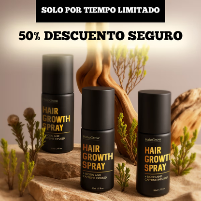 Cabello más grueso y saludable con HairGrowth Spray
