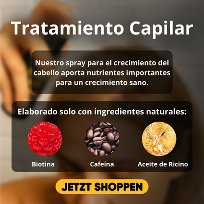 Cabello más grueso y saludable con HairGrowth Spray