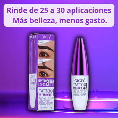 Qiciy Tattoo – Tinte para Cejas de Larga Duración