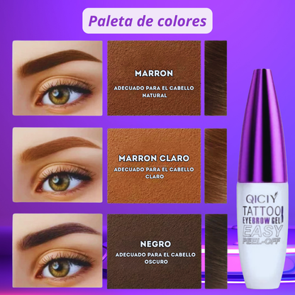 Qiciy Tattoo – Tinte para Cejas de Larga Duración