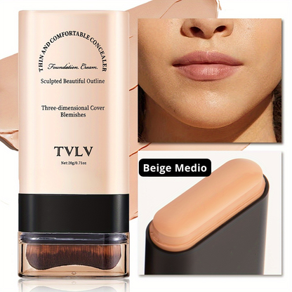 Barra de Maquillaje 2 en 1 (Base + Corrector)