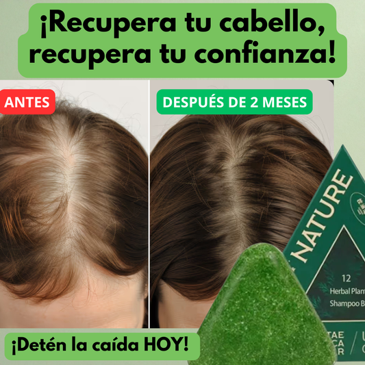 Shampoo en Barra Doble Acción: Crece & Fortalece