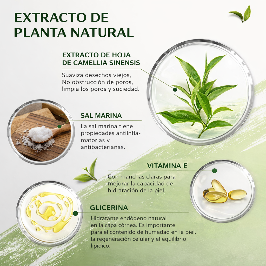 Green Mask Mascarilla en Barra para Puntos Negros, Granos y Poros Grandes